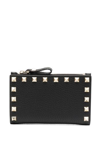 Rockstud compact cardholder