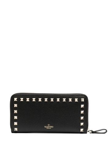 Portafoglio con zip Rockstud