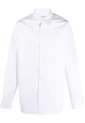 Valentino Camicia con taschino - Bianco