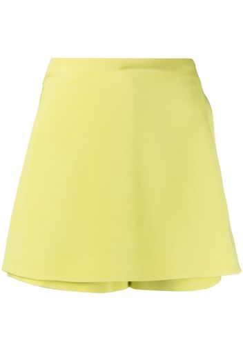 Valentino Shorts con gonna frontale - Giallo