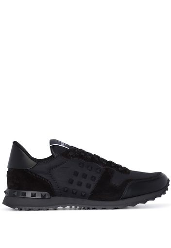 Valentino Garavani VALENTINO WHT BLK STAR SNKR - Nero