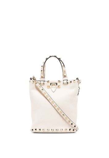 Valentino Garavani VAL ROCKSTUD POUCH MINI BAG - Toni neutri