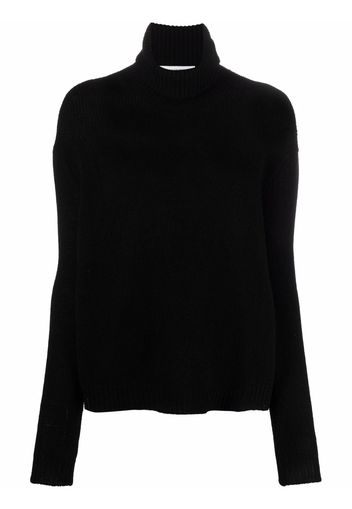 Valentino cashmere roll-neck jumper - Nero