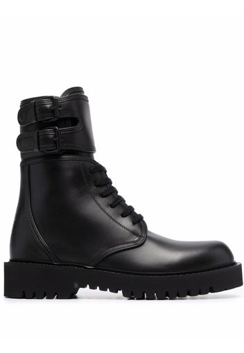 Valentino Garavani Campsite combat boots - Nero