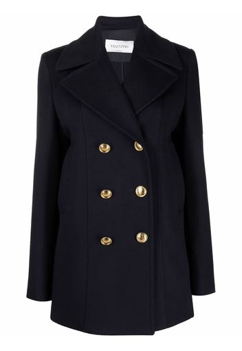 Valentino Cappotto corto doppiopetto - Blu