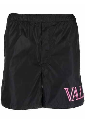 Valentino Costume da bagno con stampa - Nero