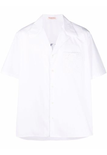 Valentino Camicia con stampa - Bianco