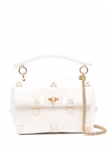 Valentino Garavani Borsa a spalla Rockstud - Bianco