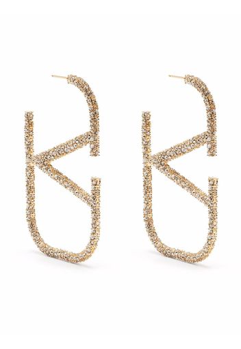 Valentino Garavani VLogo stud earrings - Oro