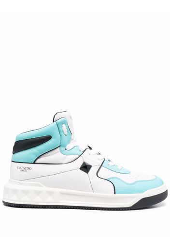 Valentino Garavani Roman Stud high-top sneakers - Bianco