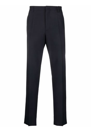 Valentino wool-blend tailored trousers - Blu