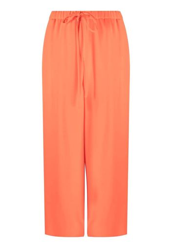 Valentino tied-waist wide-leg trousers - Arancione