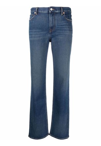 Valentino mid-rise straight-leg jeans - Blu