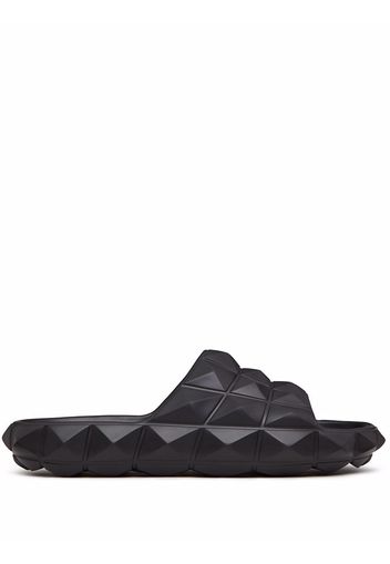 Valentino Garavani Sandali slides Roman con borchie - Nero