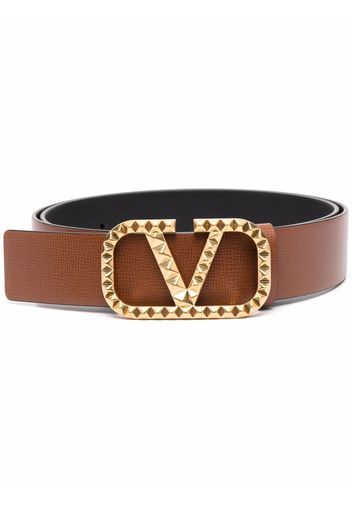 Valentino Garavani VLogo Signature belt - Marrone