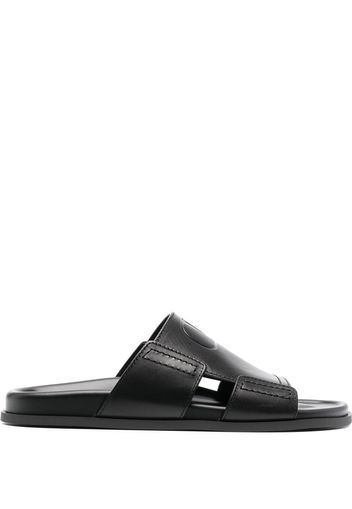 Valentino Garavani Sandali slides VLOGO Signature - Nero