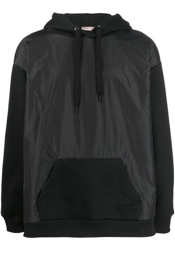 Valentino contrast-panel hoodie - Nero