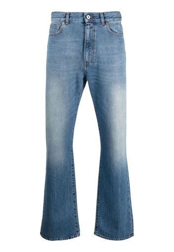 Valentino high-rise flared jeans - Blu