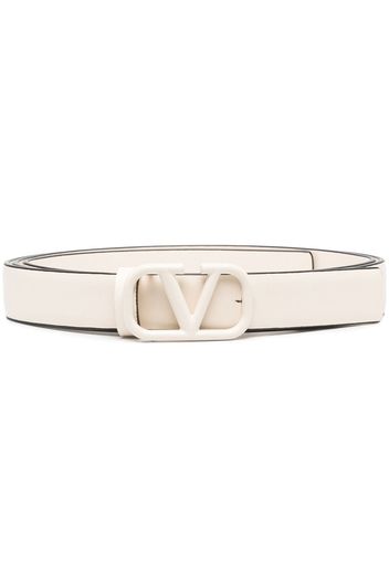 Valentino Garavani VLogo buckle belt - Toni neutri