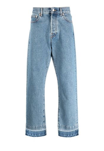 Valentino VLogo straight-leg jeans - Blu