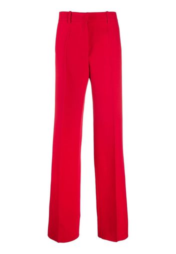 Valentino Pantaloni a gamba ampia - Rosso