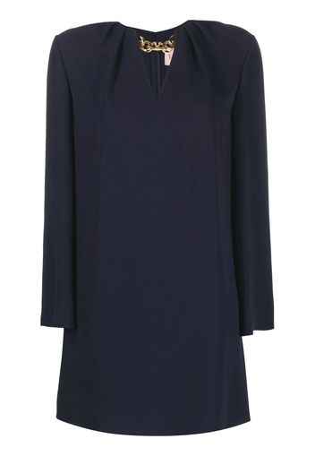 Valentino VLogo chain shift dress - Blu