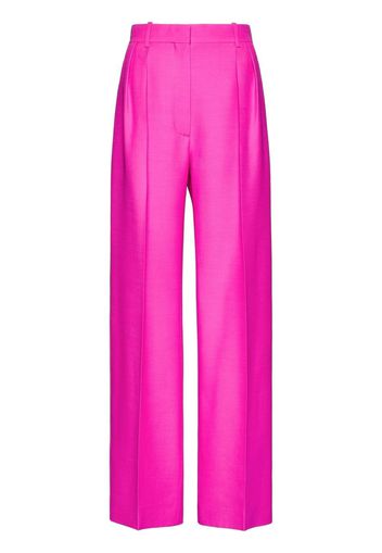 Valentino Pantaloni sartoriali a gamba ampia - Rosa