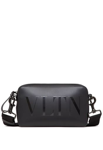 Valentino Garavani VLTN logo-print shoulder bag - Nero