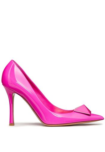 Valentino Garavani Pumps One Stud a punta - Rosa