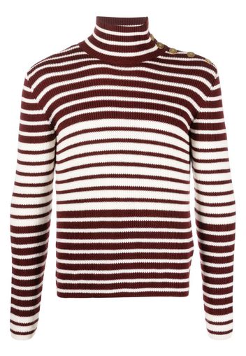 Valentino striped wool jumper - Bianco