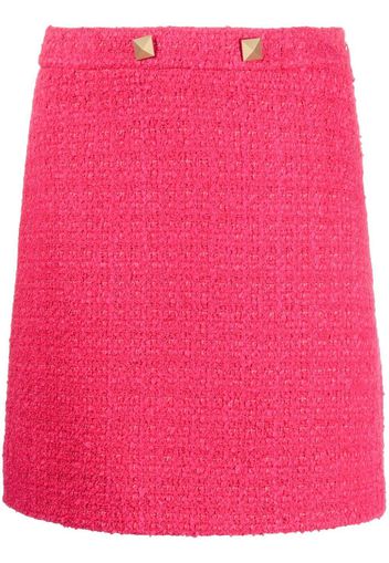 Valentino tweed mini skirt - Rosa