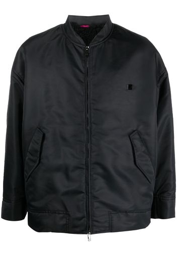 Valentino zip-up bomber jacket - Nero