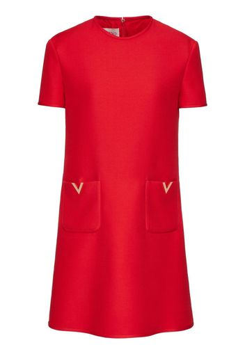 Valentino VGold shift dress - Rosso