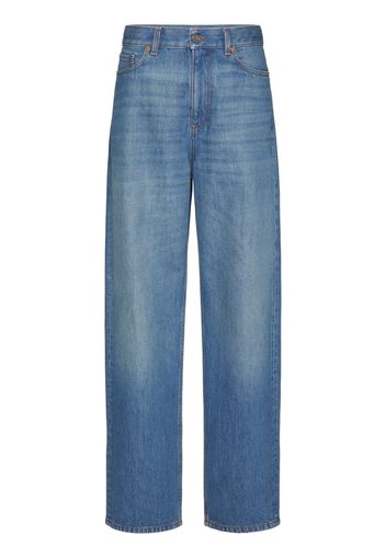 Valentino Jeans a gamba ampia - Blu