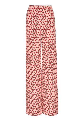 Valentino Pantaloni Toile Iconographe - Rosso