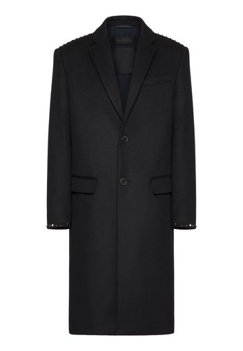 Valentino Cappotto monopetto Rockstud - Nero