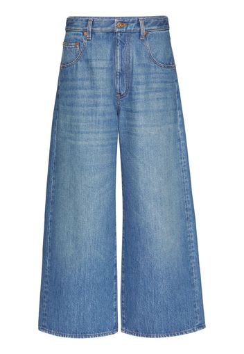 Valentino Jeans a gamba ampia - Blu