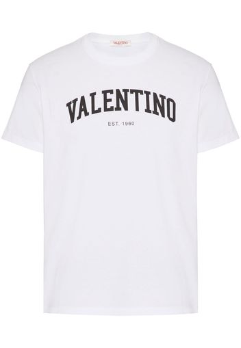 Valentino logo-print T-shirt - Bianco