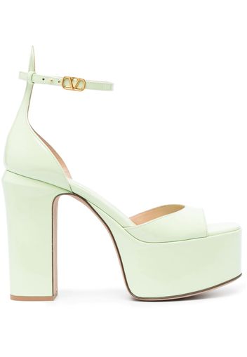 Valentino Garavani Tan-Go 120mm platform sandals - Verde