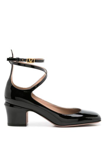 Valentino Garavani Pumps con punta quadrata - Nero