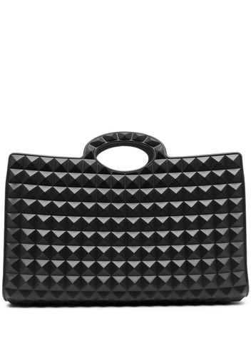 Valentino Garavani VAL LTHR TOTE - Nero