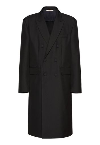 Valentino Garavani double-breasted wool coat - Nero