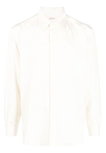 Valentino long-sleeve button-fastening shirt - Bianco