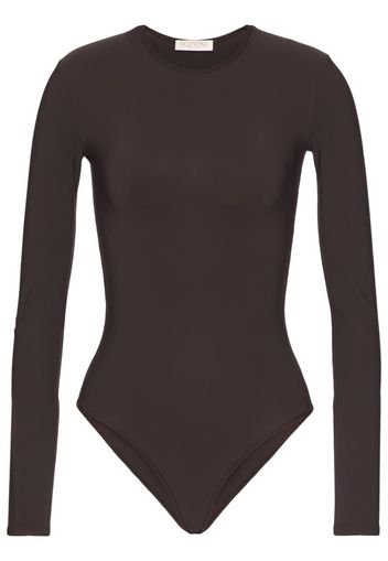 Valentino long-sleeve body - Marrone