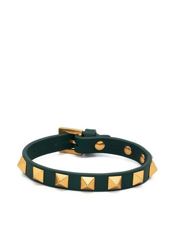 Valentino Garavani Rockstud buckle bracelet - Verde