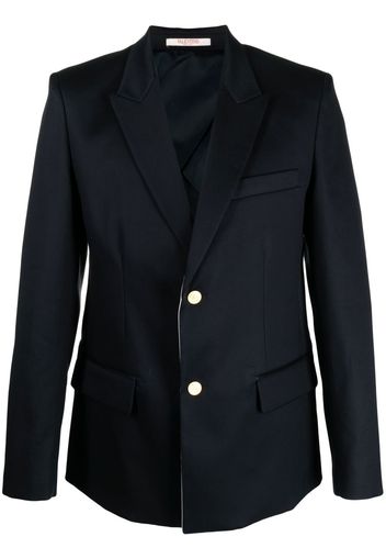 Valentino single-breasted blazer - Blu