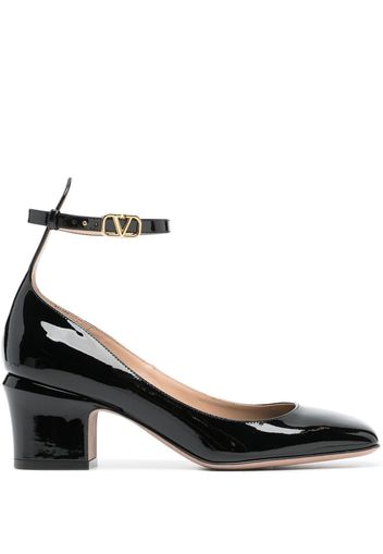 Valentino Garavani Tan-Go 60mm patent-leather pumps - Nero