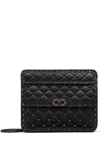 Valentino Garavani Borsa a spalla Rockstud Spike - Nero