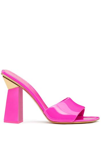 Valentino Garavani Sandali Rockstud in pelle - Rosa