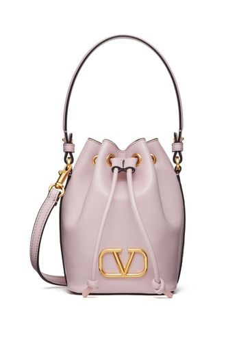 Valentino Garavani Borsa a secchiello VLOGO mini - Viola